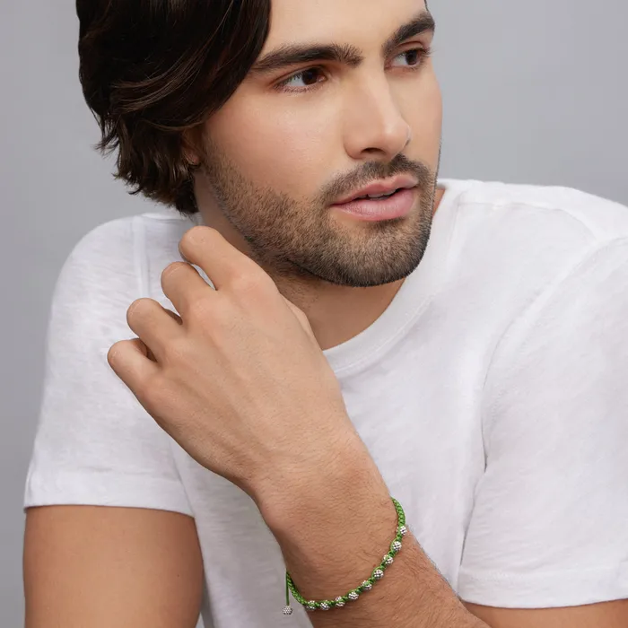 LAGOS Bracelets Anthem Green Macrame Bracelet LAGOS Bracelets Anthem Green Macrame Bracelet