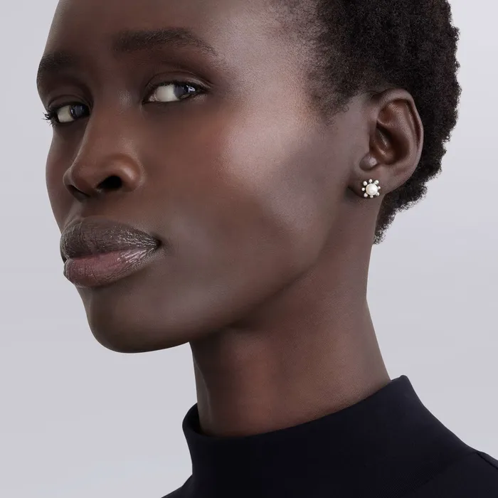 Luna Fleur Pearl Stud Earrings LAGOS Earrings Luna Fleur Pearl Stud Earrings LAGOS Earrings