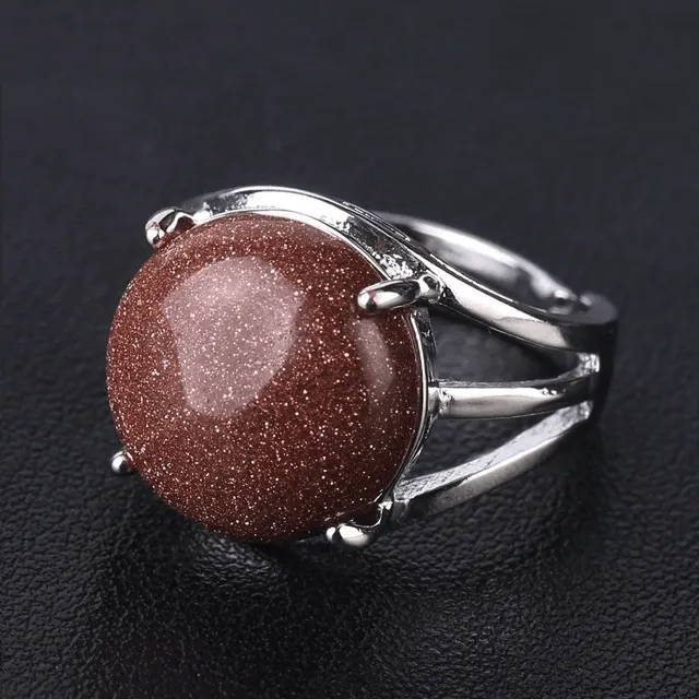 Natural Gemstone Cocktail Ring WickedAF Rings