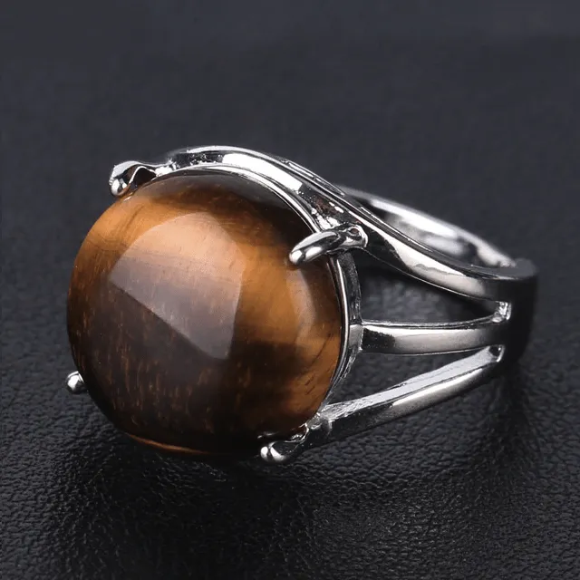 Natural Gemstone Cocktail Ring WickedAF Rings