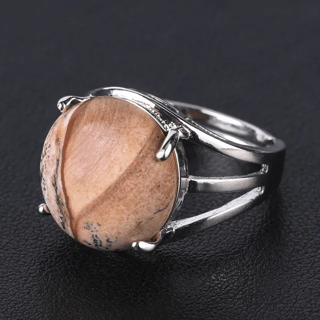Natural Gemstone Cocktail Ring WickedAF Rings