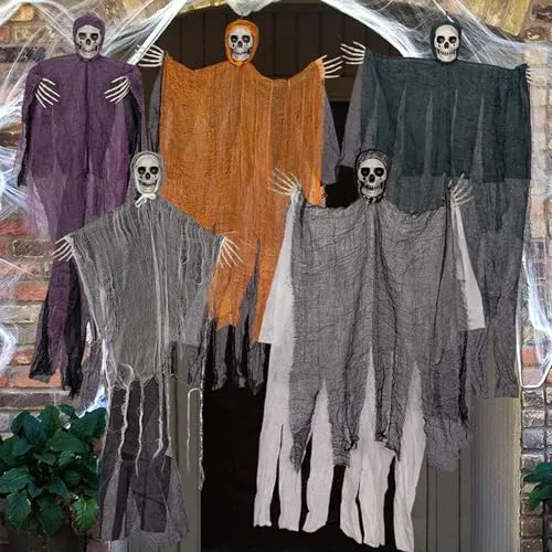 Necklaces Dropshipped via Social Commerce Network bnf 5X Halloween Hanging Decorations Flying Ghosts Skeleton for Indoor Room TreeFiguresStatues Necklaces Dropshipped via Social Commerce Network bnf 5X Halloween Hanging Decorations Flying Ghosts Skeleton for Indoor Room TreeFiguresStatues