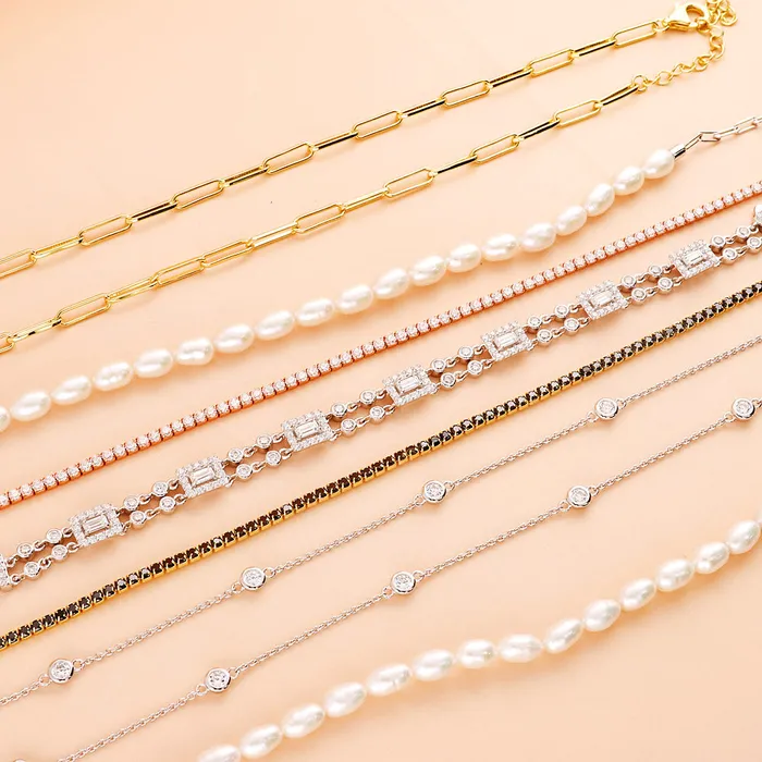 Necklaces Paperclip Link Chain Necklace in Sterling Silver 3mm BERRICLE