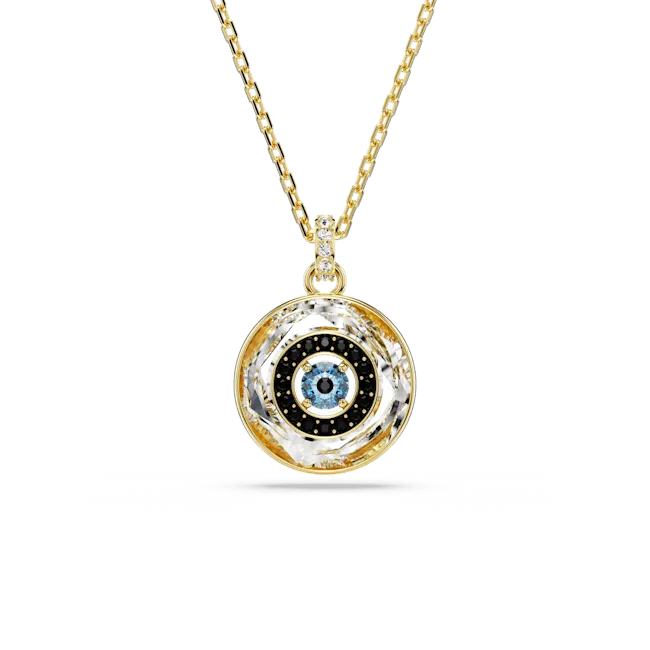Necklaces Swarovski Swarovski Symbolica Nceklace Pendant Evil Eye Small Multicolored Goldtone plated Necklaces Swarovski Swarovski Symbolica Nceklace Pendant Evil Eye Small Multicolored Goldtone plated