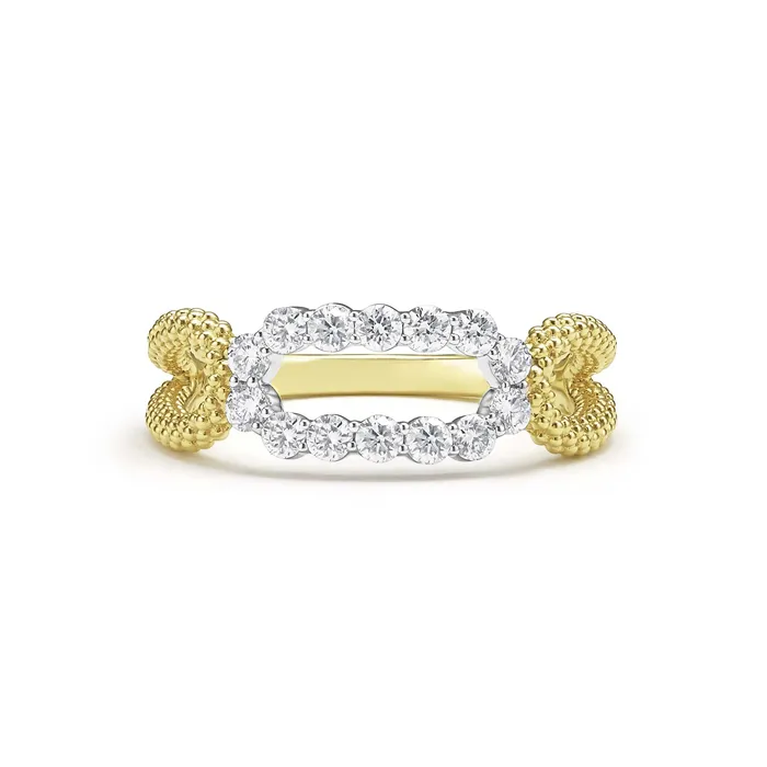 Rings LAGOS Signature Caviar Superfine Diamond Oval Ring Rings LAGOS Signature Caviar Superfine Diamond Oval Ring