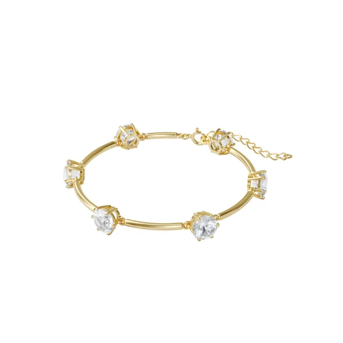 Swarovski Swarovski Constella Bracelet White GoldTone Plated Bracelets