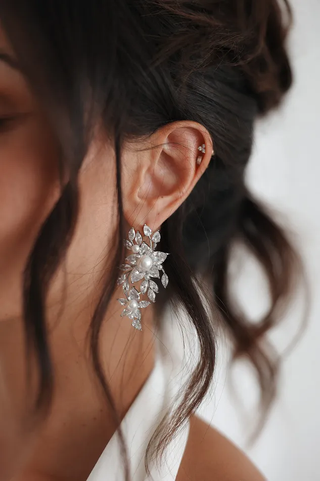 Untamed Petals Royalist Earrings Earrings