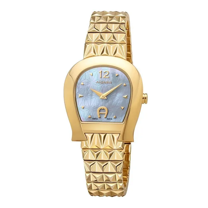 Watches Aigner Aigner Carrara Gold Plated Ladies Watch