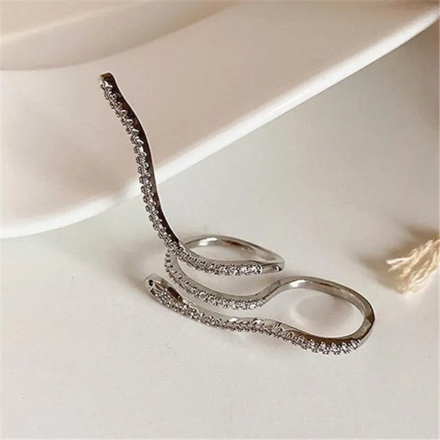 wickedafstore Rings Splendid Snake Shape Ring