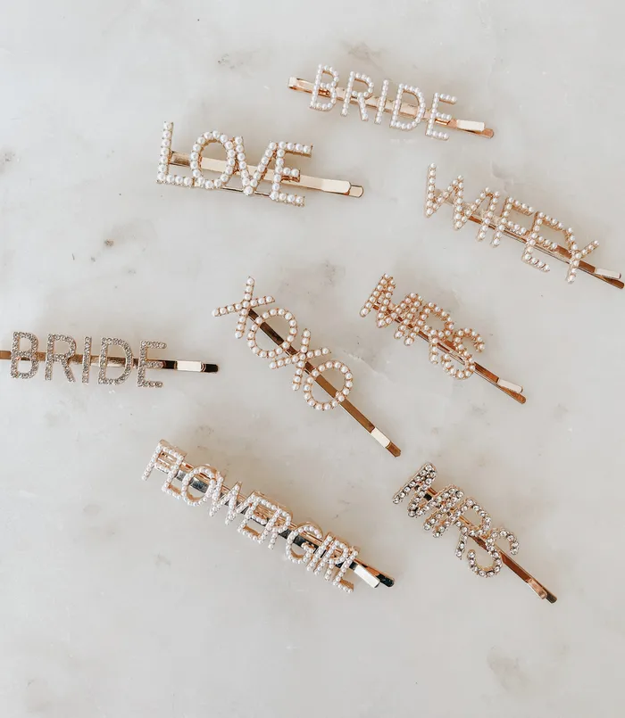 XOXO Pearl Bobby pin UntamedPetals Earrings