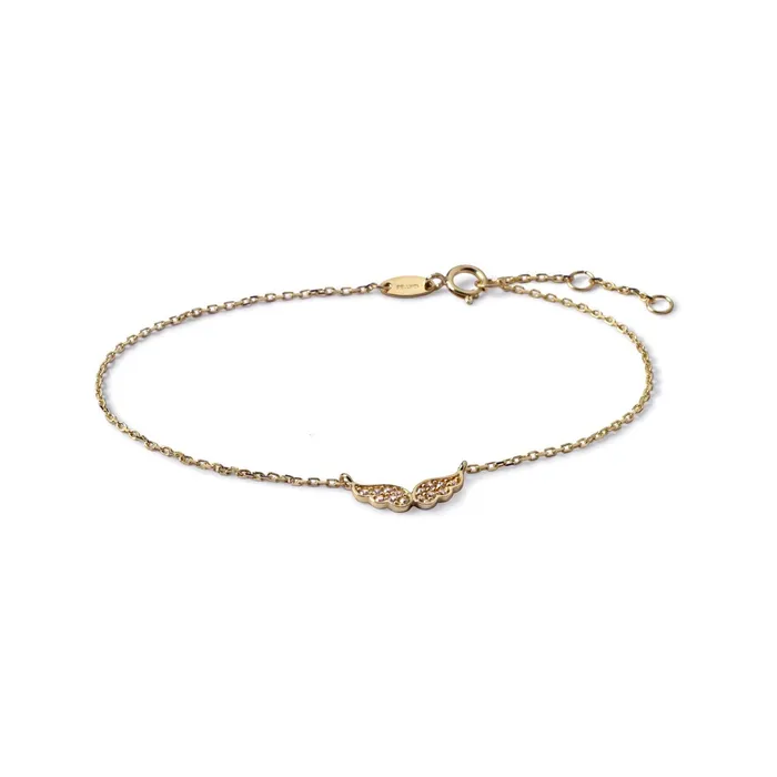 10K Gold Angelina Angel Bracelet Suetables Bracelets