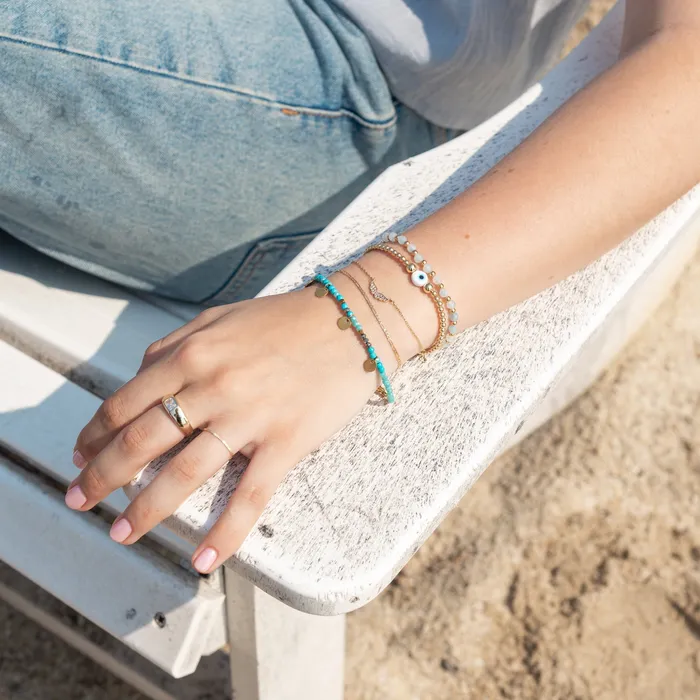 10K Gold Angelina Angel Bracelet Suetables Bracelets
