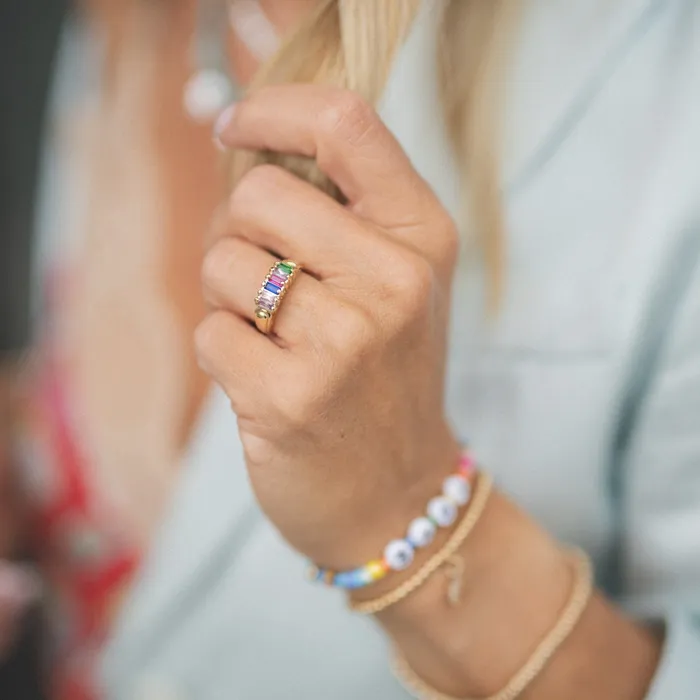 10K Gold Crisi Birthstone Ring Suetables Rings