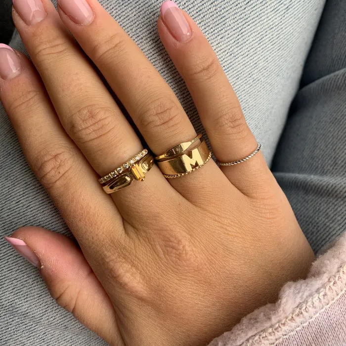 10K Gold Crisi Birthstone Ring Suetables Rings