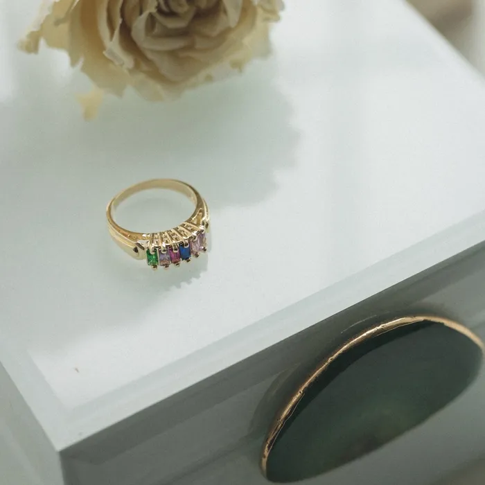 10K Gold Crisi Birthstone Ring Suetables Rings