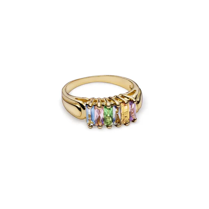 10K Gold Crisi Birthstone Ring Suetables Rings