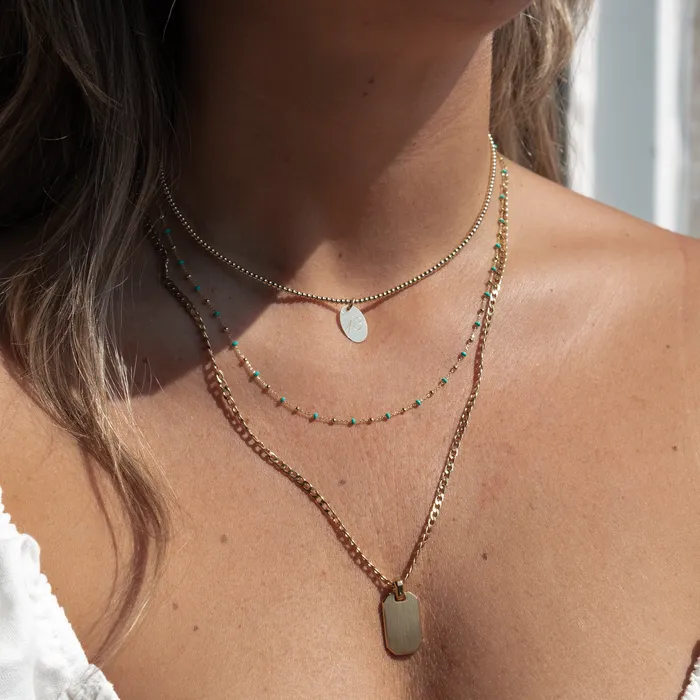 2mm Bead Necklace Suetables Necklaces