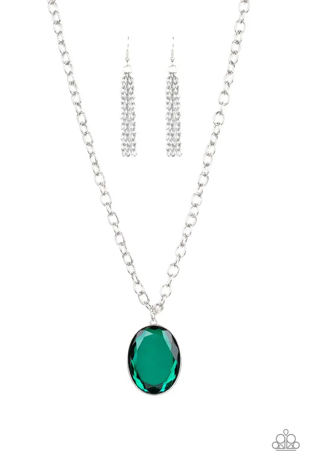 All Eyes On U Jewelry Paparazzi Accessories Necklaces Light As HEIR Green Paparazzi Necklace All Eyes On U Jewelry Paparazzi Accessories Necklaces Light As HEIR Green Paparazzi Necklace
