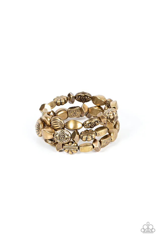 Bracelets All Eyes On U Jewelry Paparazzi Accessories Charmingly Cottagecore Brass Paparazzi Bracelet Bracelets All Eyes On U Jewelry Paparazzi Accessories Charmingly Cottagecore Brass Paparazzi Bracelet