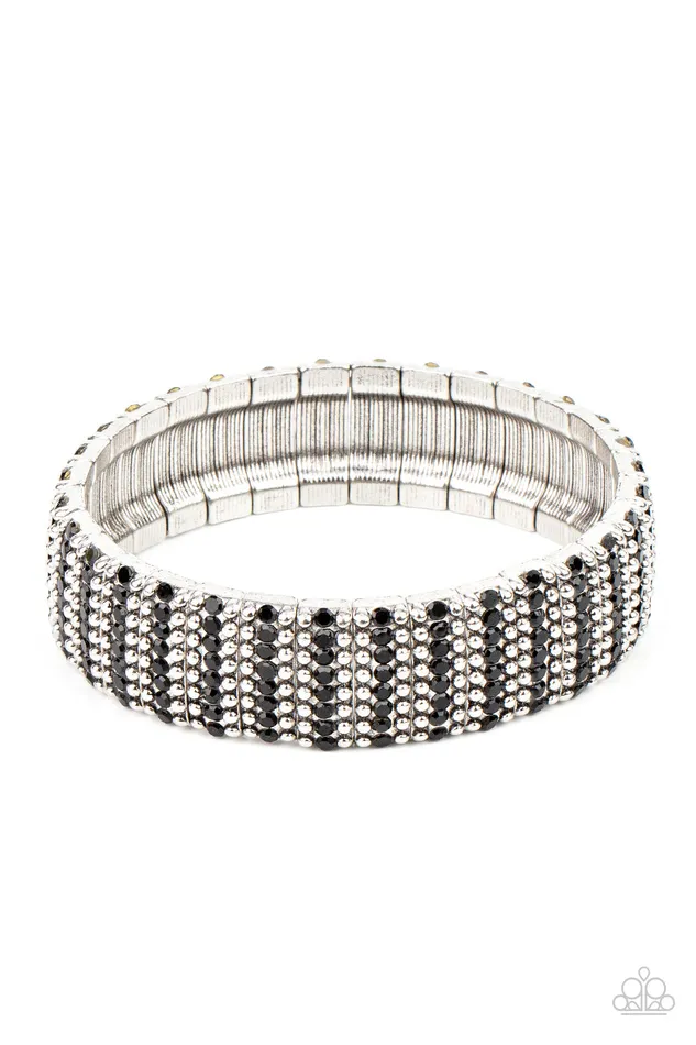 Bracelets All Eyes On U Jewelry Paparazzi Accessories The GRIT Factor Black Paparazzi Bracelet Bracelets All Eyes On U Jewelry Paparazzi Accessories The GRIT Factor Black Paparazzi Bracelet