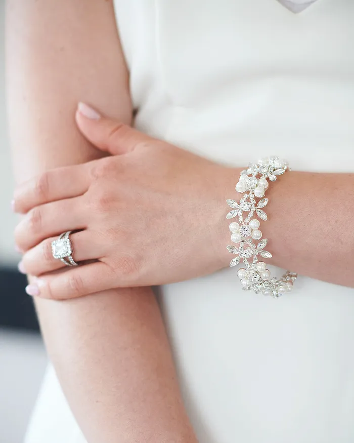 Bracelets Jasmine Pearl Bracelet Dareth Colburn