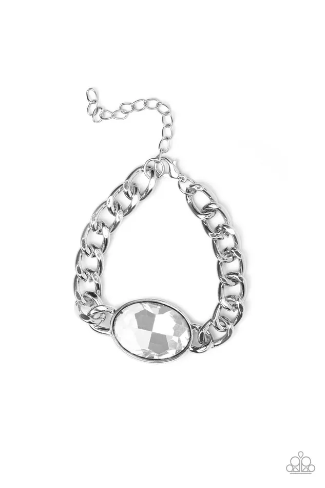 Bracelets Luxury Lush White Paparazzi Bracelet All Eyes On U Jewelry Paparazzi Accessories Bracelets Luxury Lush White Paparazzi Bracelet All Eyes On U Jewelry Paparazzi Accessories