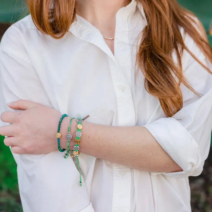 Bracelets St Patricks Breathe Blessing Bracelet My Saint My Hero