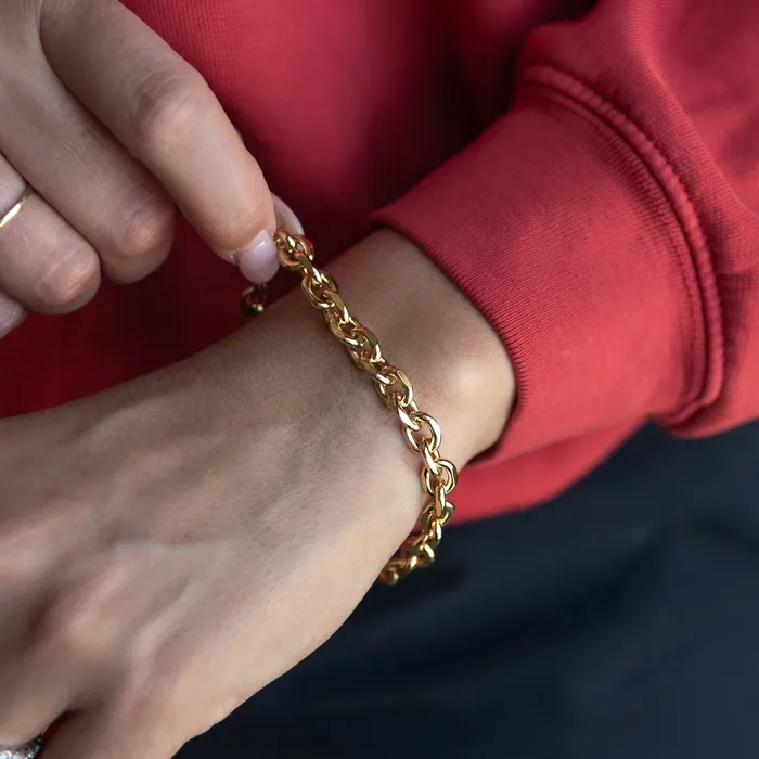 Bracelets Suetables Milan Bold Chain Bracelet