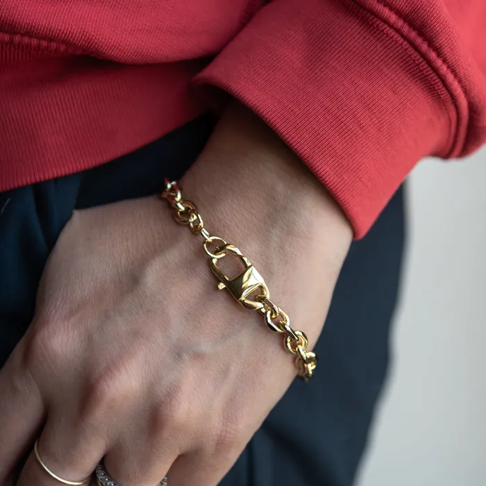 Bracelets Suetables Milan Bold Chain Bracelet