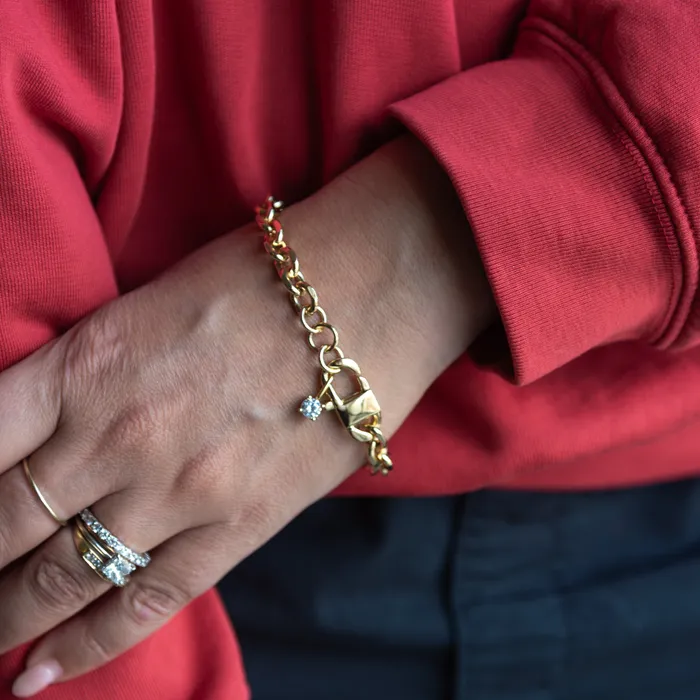 Bracelets Suetables Milan Bold Chain Bracelet