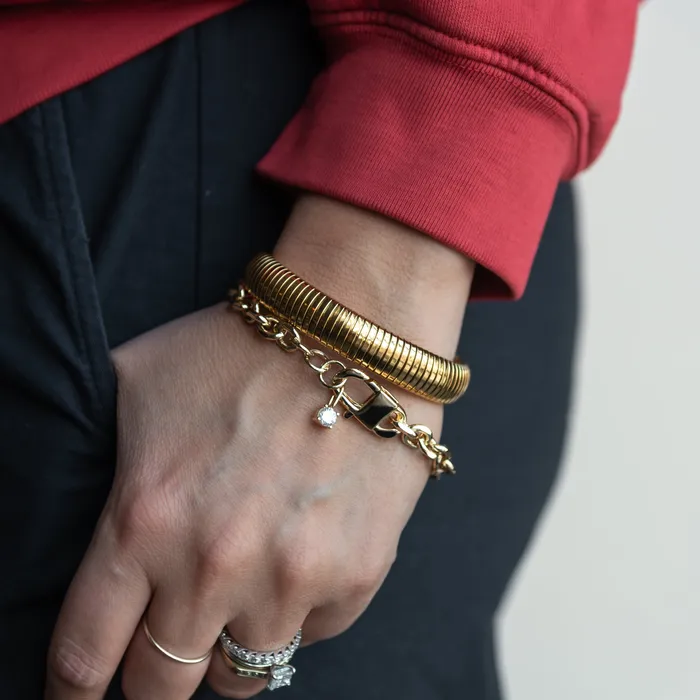 Bracelets Suetables Milan Bold Chain Bracelet