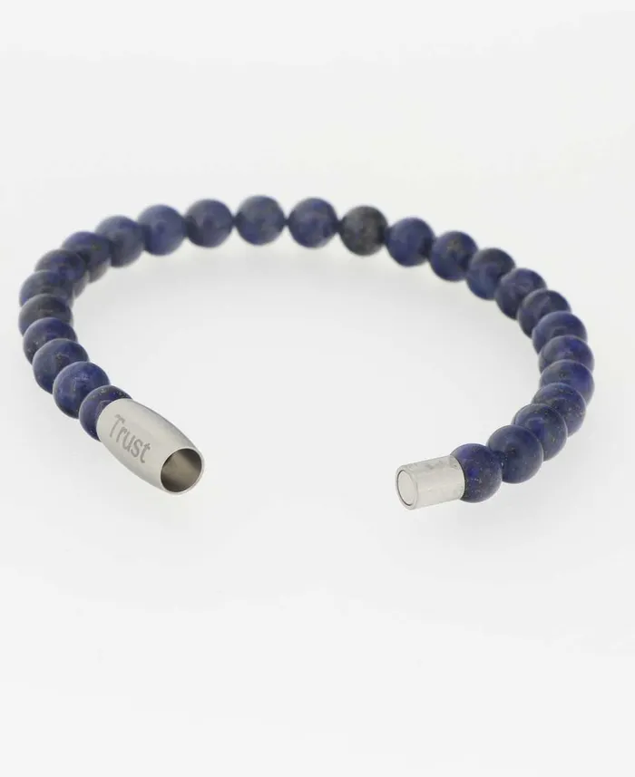 Buddha Groove Bracelets Trust Lapis Gemstone Bracelet