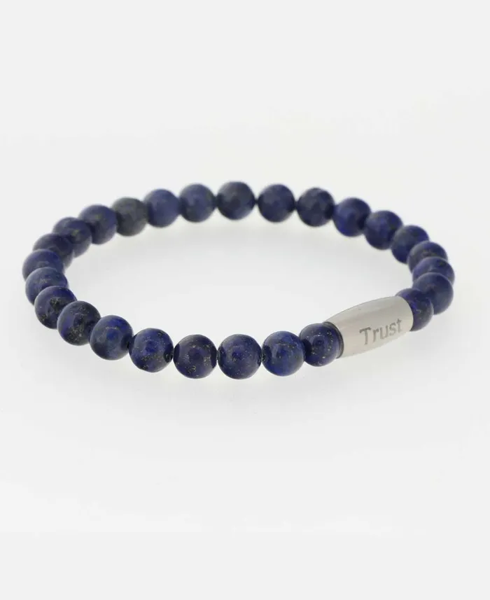 Buddha Groove Bracelets Trust Lapis Gemstone Bracelet