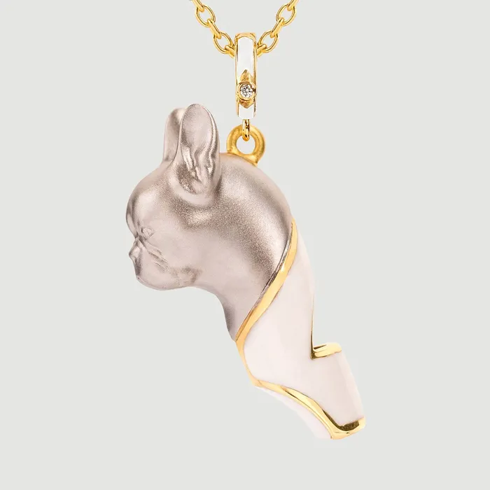 Bulldog Whistle Necklace Naimah Necklaces