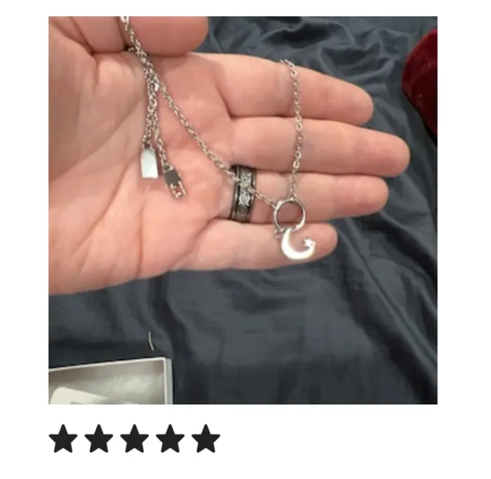 Captive Collars Submissive Necklace Moon and Star Necklaces