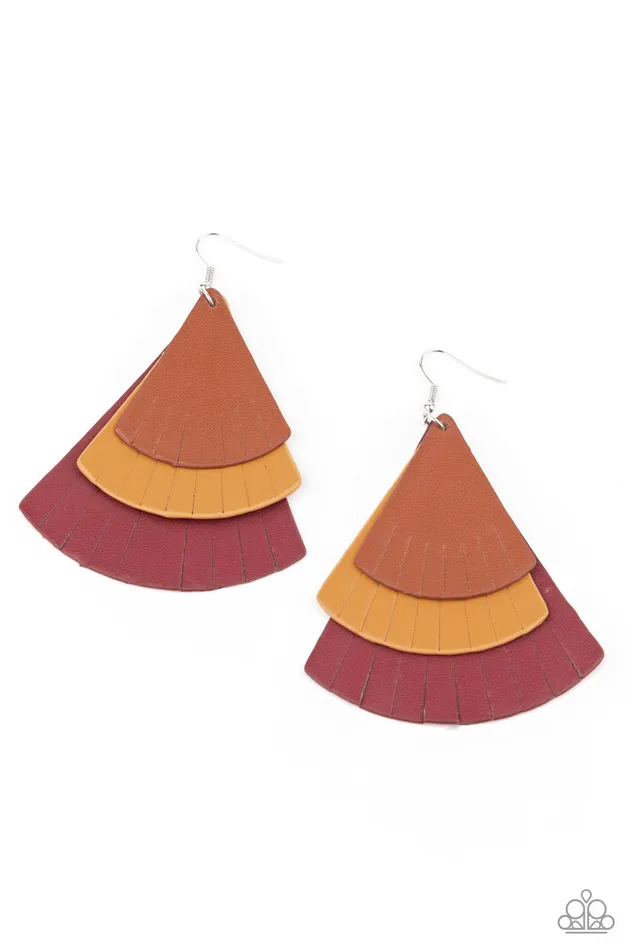 Earrings All Eyes On U Jewelry Paparazzi Accessories Huge Fanatic Multicolor Paparazzi Earrings