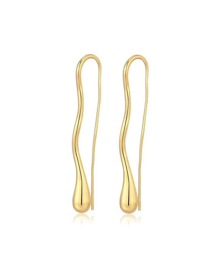Earrings Luv Aj Drip Drop Threader Earrings