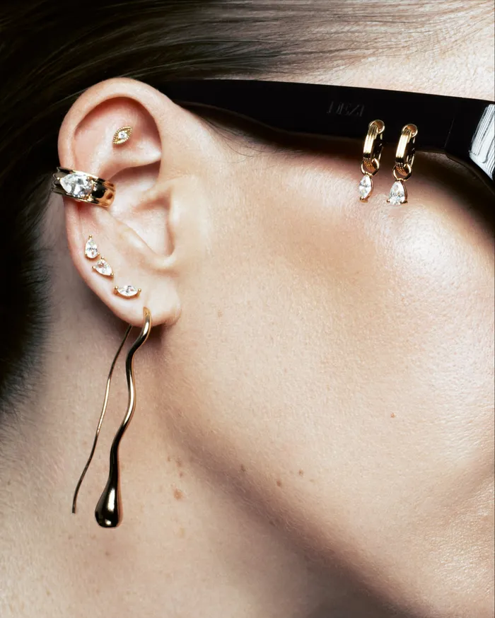 Earrings Luv Aj Drip Drop Threader Earrings