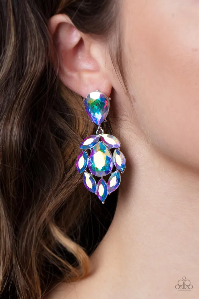 Galactic GoGetter Multicolor Paparazzi Earrings All Eyes On U Jewelry Paparazzi Accessories Earrings