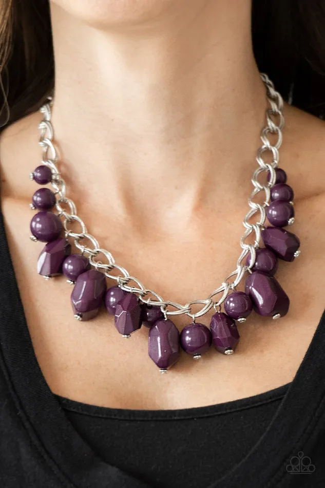Gorgeously Globetrotter Purple Paparazzi Necklace All Eyes On U Jewelry Paparazzi Accessories Necklaces