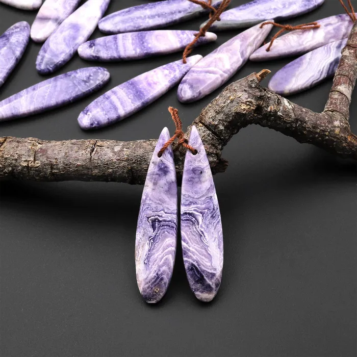 Intrinsic Trading Earrings Natural Purple Opal Earring Pair Matched Teardrop Gemstone Beads A2 Intrinsic Trading Earrings Natural Purple Opal Earring Pair Matched Teardrop Gemstone Beads A2