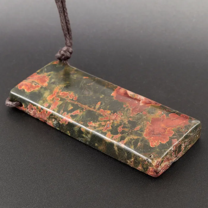 Intrinsic Trading Necklaces Natural Red Creek Jasper Pendant Side Drilled Flat Rectangle Pendant Natural Multi Color Picasso Jasper Cherry Creek Intrinsic Trading Necklaces Natural Red Creek Jasper Pendant Side Drilled Flat Rectangle Pendant Natural Multi Color Picasso Jasper Cherry Creek