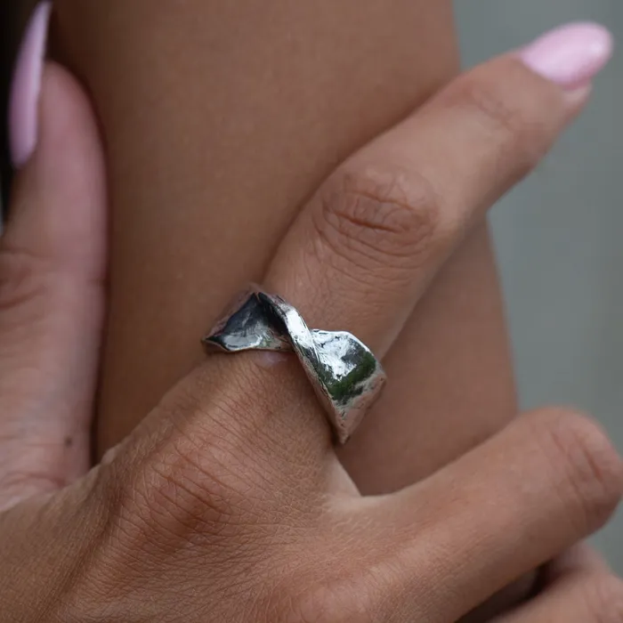 JewelryLab Rings ISKA RING 925 STERLING SILVER
