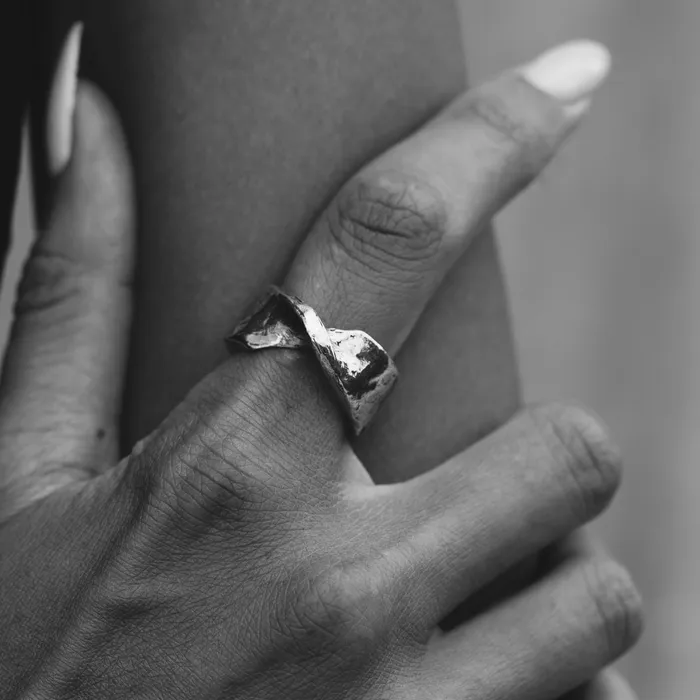 JewelryLab Rings ISKA RING 925 STERLING SILVER