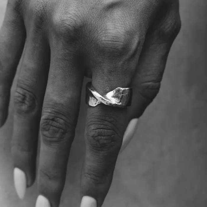 JewelryLab Rings ISKA RING 925 STERLING SILVER