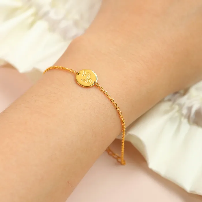 LOULOUROSE Bracelets Zodiac Medallion Bracelet