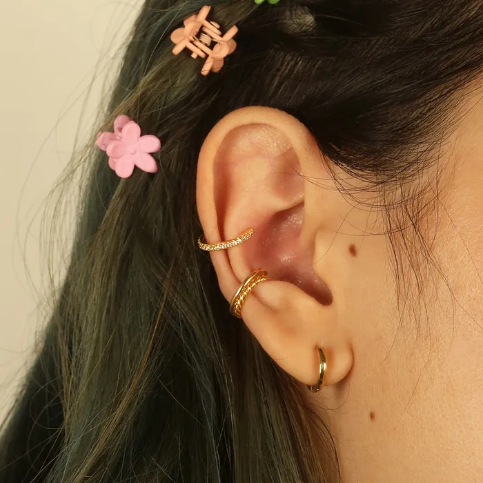 LOULOUROSE Earrings Sassy Hoop Earrings