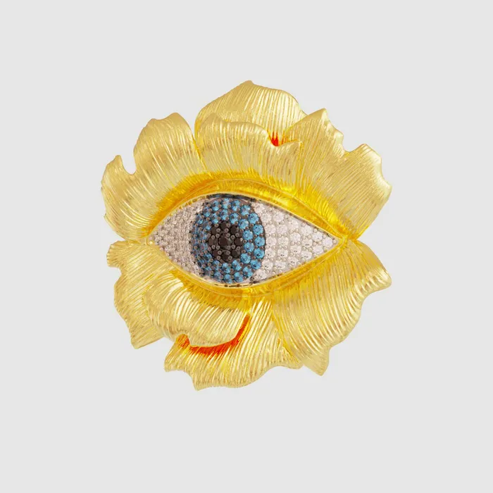 Naimah Earrings Evil Eye Flower Earrings