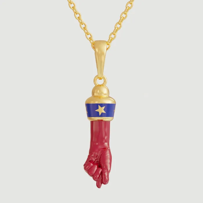 Naimah Necklaces Mano Figa Pendant Necklace