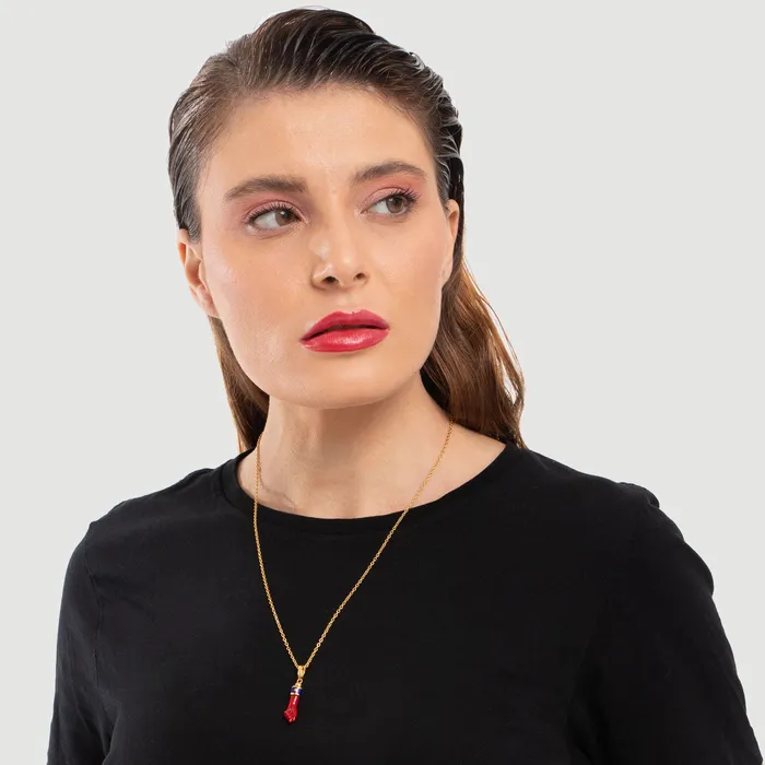 Naimah Necklaces Mano Figa Pendant Necklace